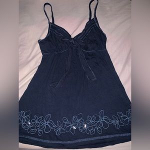 Vintage Dark Blue Top
